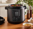 Karaca Cooker Elektrikli Düdüklü Basınçlı Pişirici Matte Black 6L