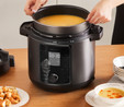Karaca Cooker Elektrikli Düdüklü Basınçlı Pişirici Matte Black 6L