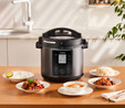 Karaca Cooker Elektrikli Düdüklü Basınçlı Pişirici Matte Black 6L