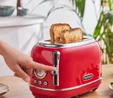Karaca Vintage Craft 2 Dilim Kapasiteli Ekmek Kızartma Makinesi Red