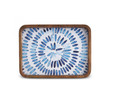 Karaca Mango Marin Tepsi Mavi 35x25x4 cm