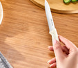 Dr. Inox Tırtıklı Sebze Bçağı Krem 21 cm