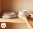 Karaca Elegance Bone Alba 53 Parça 12 Kişilik Yemek Takımı