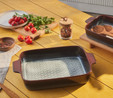Karaca Culina Reaktif Fırın Kabı Bordo 38 cm