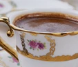 Karaca Royal Bone Elizabeth 6 Kişilik Kahve Fincan Takımı 90 Ml