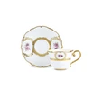 Karaca Royal Bone Elizabeth 6 Kişilik Kahve Fincan Takımı 90 Ml