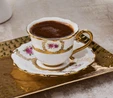 Karaca Royal Bone Elizabeth 6 Kişilik Kahve Fincan Takımı 90 Ml