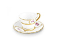 Karaca Royal Bone Elizabeth 6 Kişilik Kahve Fincan Takımı 90 Ml