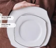 Karaca Square Bone Eterno 53 Parça 12 Kişilik Yemek Takımı Platin