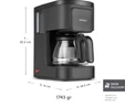 Karaca Just Coffee Aroma 2 in1 Filtre Kahve Makinesi Black