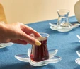 Karaca Yıldız 6 Kişilik 12 Parça Çay Seti