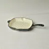 Karaca Heritage Demir Döküm Emayeli Grill Tava Yeşil 26 cm