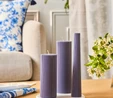 Karaca Striped Konik Mum Antrasit