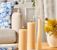 Karaca Striped Konik Mum Bej