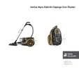 Karaca Vantuz Mpro Elektrikli Süpürge Walnut Brown