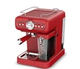 Karaca Vintage Craft Süt Hazneli Espresso, Latte ve Capuccino Makinesi Red