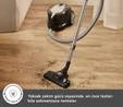 Karaca Vantuz Smax Geniş Toz Hazneli Elektrikli Süpürge Silver 2.8L