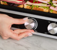 Karaca Nova Grill 6 Dilim Kapasiteli Inox Gövdeli Zaman Ayarlı Izgara ve Tost Makinesi 2000W