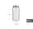 Karaca Storica Cam Kavanoz 2700 ml