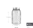 Karaca Storica Cam Kavanoz 2260 ml