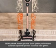 Karaca Vantuz Power Up Telescopic Uzunluğu Ayarlanabilir Dikey Süpürge Rosegold