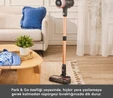 Karaca Vantuz Power Up Telescopic Uzunluğu Ayarlanabilir Dikey Süpürge Rosegold