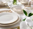 Karaca Elegance Bone Rayas 24 Parça 6 Kişilik Yemek Takımı 