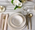 Karaca Elegance Bone Rayas 24 Parça 6 Kişilik Yemek Takımı 