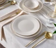 Karaca Elegance Bone Rayas 24 Parça 6 Kişilik Yemek Takımı 