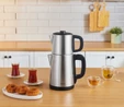 Karaca TeaBig XL 35 Çay Bardağı Kapasiteli 2 in 1 Çelik Çay Makinesi ve Su Isıtıcı Inox