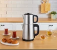 Karaca TeaBig XL 35 Çay Bardağı Kapasiteli 2 in 1 Çelik Çay Makinesi ve Su Isıtıcı Inox