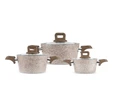 Karaca Biogranit Alice 6 Parça Midi Set