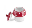 Karaca Cozy Mantar Saklama Kabı Kırmızı 520 ml