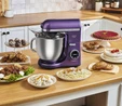 Karaca Mastermaid Chef Ultra D2000W Dijital Ekranlı Hamur Yoğurma Makinesi Grape Purple 7L