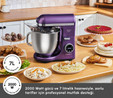 Karaca Mastermaid Chef Ultra D2000W Dijital Ekranlı Hamur Yoğurma Makinesi Grape Purple 7L