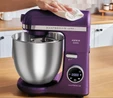 Karaca Mastermaid Chef Ultra D2000W Dijital Ekranlı Hamur Yoğurma Makinesi Grape Purple 7L