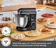 Karaca Mastermaid Chef Ultra D2000W Dijital Ekranlı Hamur Yoğurma Makinesi Matte Black 7L