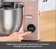 Karaca Mastermaid Chef Ultra D2000W Dijital Ekranlı Hamur Yoğurma Makinesi Rosegold 7L