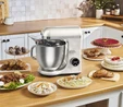 Karaca Mastermaid Chef Ultra D2000W Dijital Ekranlı Hamur Yoğurma Makinesi Starlight 7L