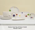 Karaca Color Pop 10 Parça 4 Kişilik Kahvaltı Takımı