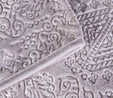 Karaca Home Rauqel Gri Tek Kişilik Embosy Battaniye
