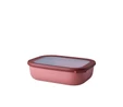 Mepal Multi Bowl Cirqula Dikdörtgen Saklama Kabı 2000 ml Vivid Mauve
