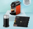 Nespresso C66R Pixie Kırmızı Kahve Makinesi ve Süt Köpürtücü Aksesuar