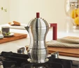 Alessi Pulcina Espresso Kahve Makinesi 20 cm Kırmızı 