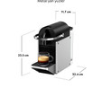 Nespresso D62 Pixie Gümüş Kahve Makinesi