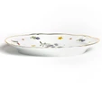 Bitossi Home Fabula Floral Porselen Oval Tabak 34 cm Mor