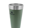 Stanley Stacking Beer Pint Hammertone Green 0.47 Litre