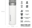 Stanley The Quick Flip Water Bottle 0,7L Polar