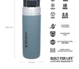 Stanley The Quick Flip Water Bottle 1.06l Shale