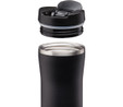 Aladdin Cafe Thermavac Leak-Lock Siyah Paslanmaz Çelik El Termosu Kupa 0.25 Lt